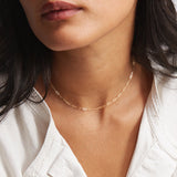 Navia Paperclip Chain Necklace