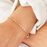 Delfina Round Chain Bracelet