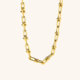 Charlotte Gold Chain Necklace