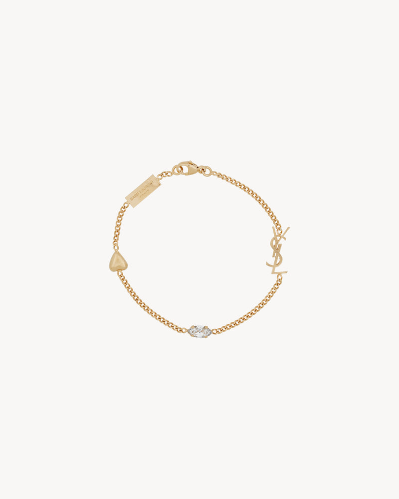 Céline Heart Charm Bracelet