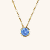 Angelina Birthstone Necklace