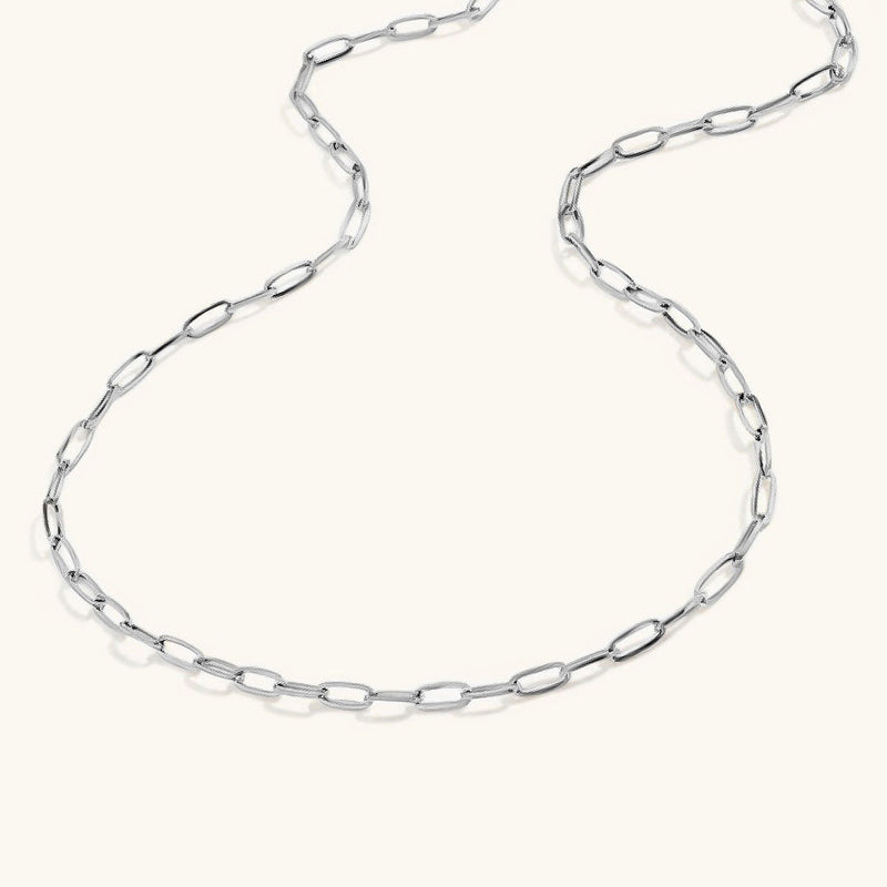 Navia Paperclip Chain Necklace