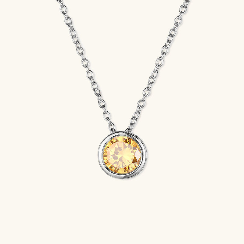 Angelina Birthstone Necklace