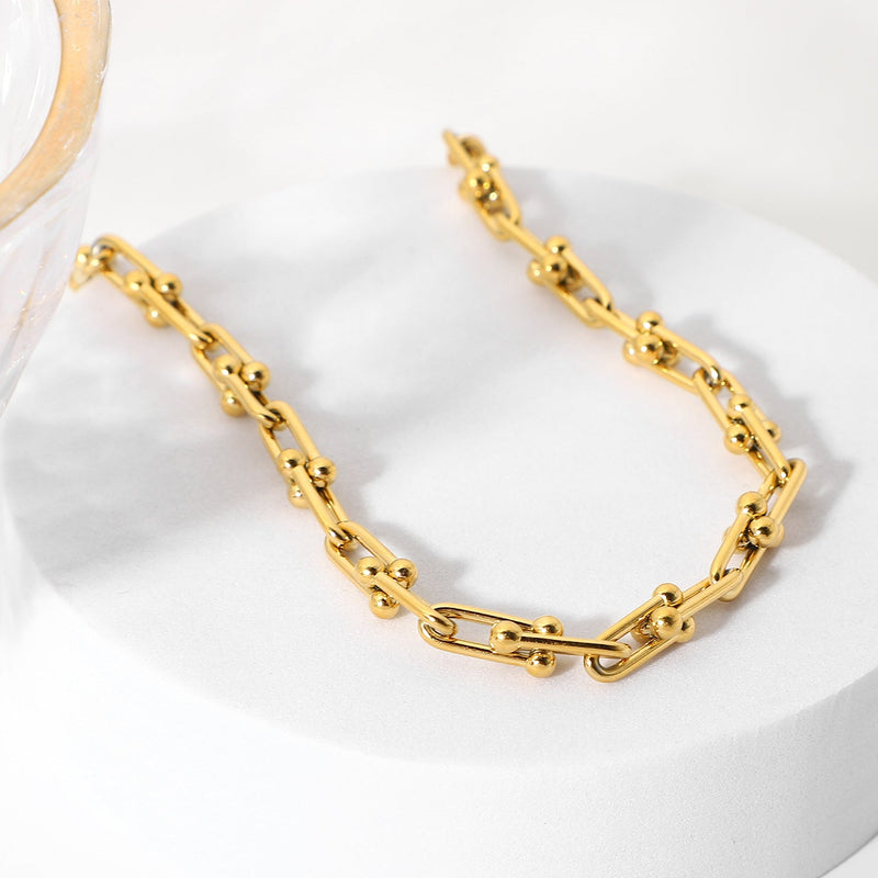 Charlotte Gold Chain Necklace