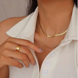 Gigi Layered Gold Chain Necklace